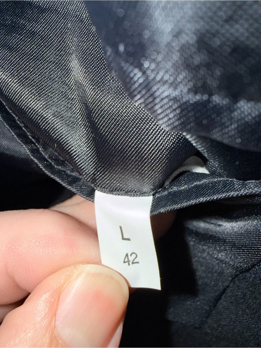 Hardy Amies Savile Row Pinstriped Wool Blazer Size 42L